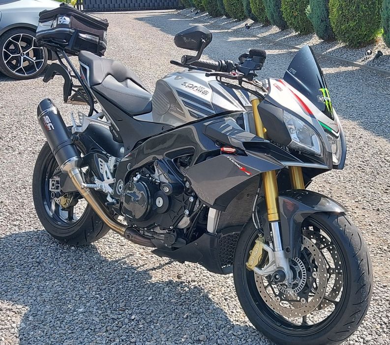 Aprilia Tuono 1100RR 175KM mały przebieg super stan dużo dodatków