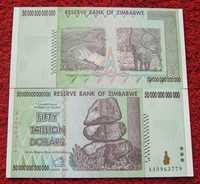 ZIMBABWE 50 TRYLIONÓW DOLARÓW Kolekcjonerski Banknot - 1 sztuka UNC