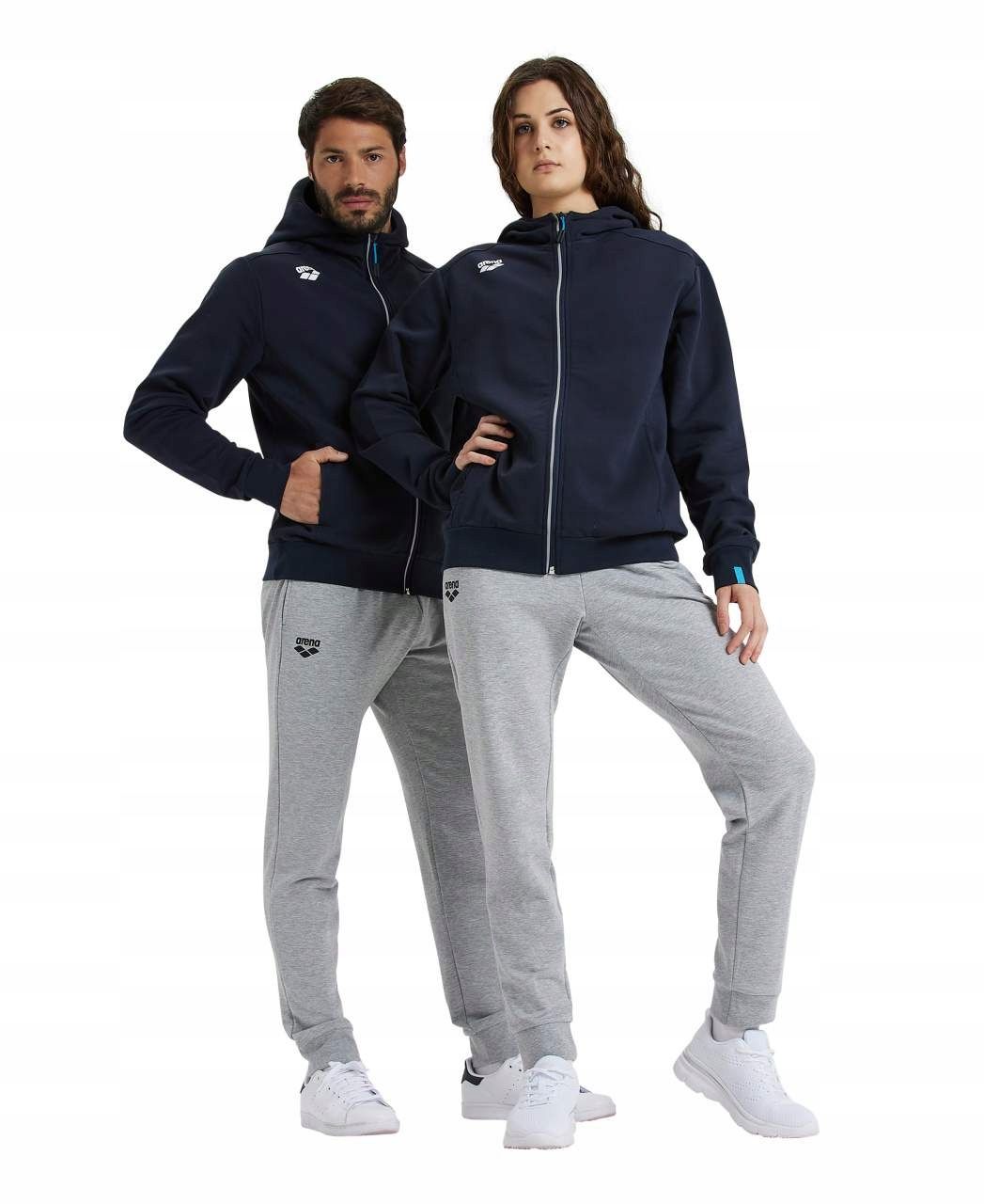 Bluza unisex Arena Team hooded jacket panel M