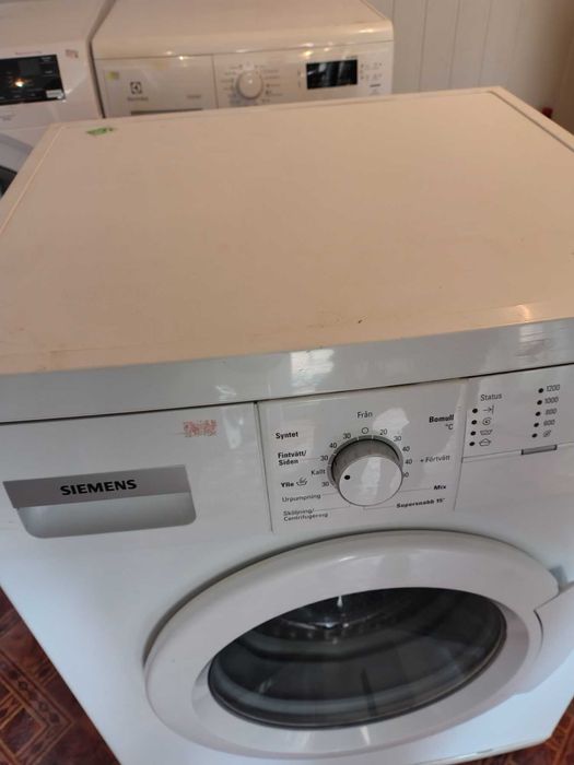 Пральна машина з бочкою Siemens