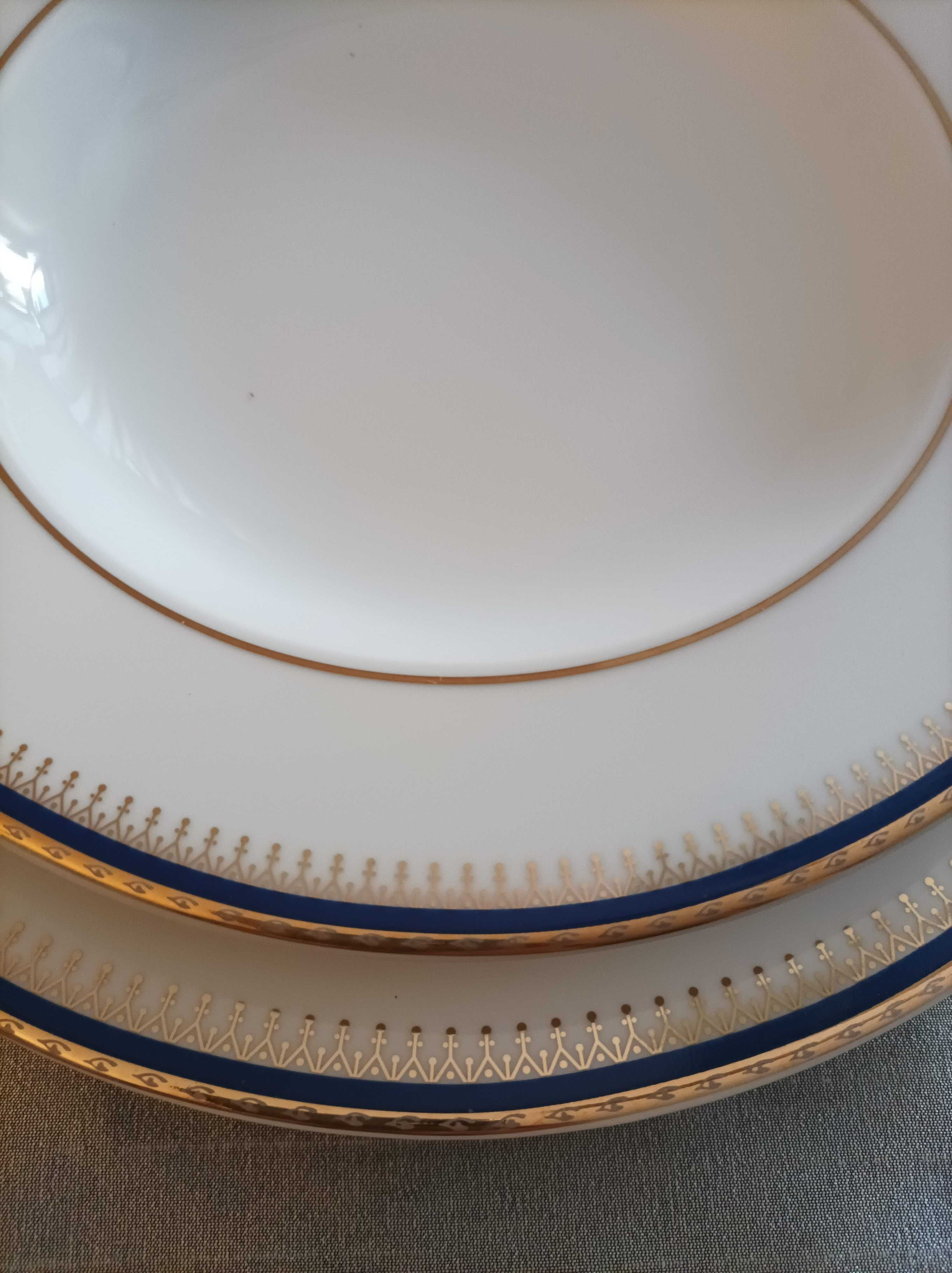 PALACE AZUL - Elegante Serviço Porcelana Fina (41 PÇS)