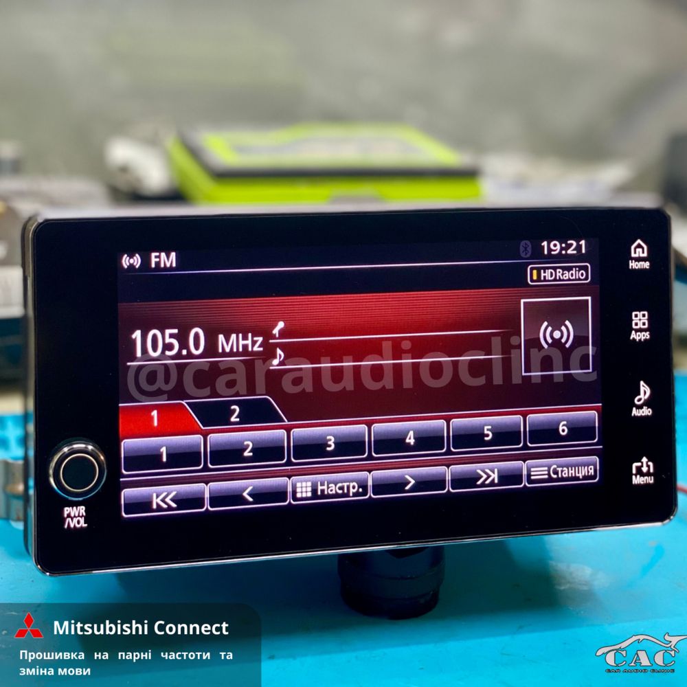 Mitsubishi Outlander Eclipse Українізація магнітол Навігація Прошивка