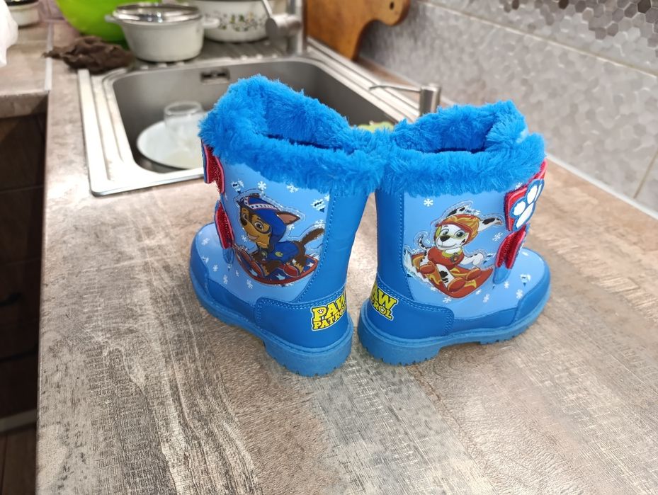 Зимові Чоботи дитячі 23,5 розмір. Нові. Щенячий патруль