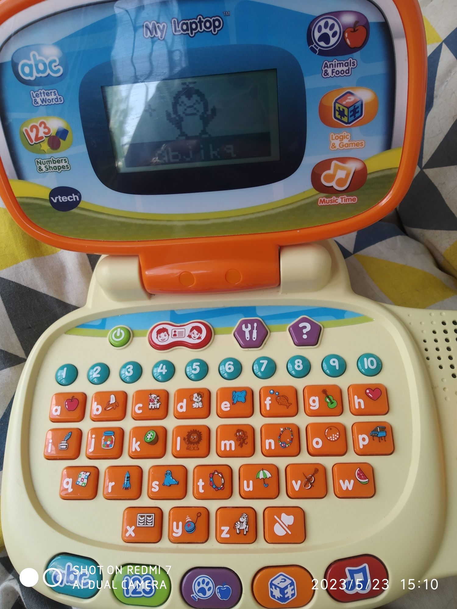 Детский компьютер VTech игровой,интерактивный,обучающий ноутбук Tote&G