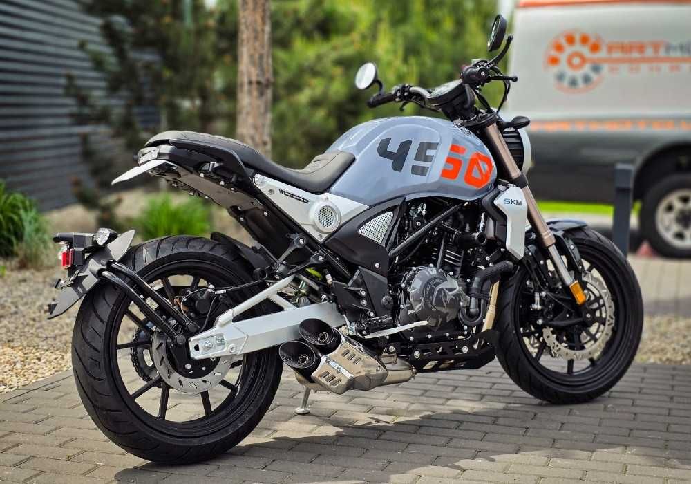 Мотоцикл SKM SK450-KG (Senke), ексклюзивно в АртМото Київ правий берег