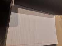 8 cadernos pautados Note
