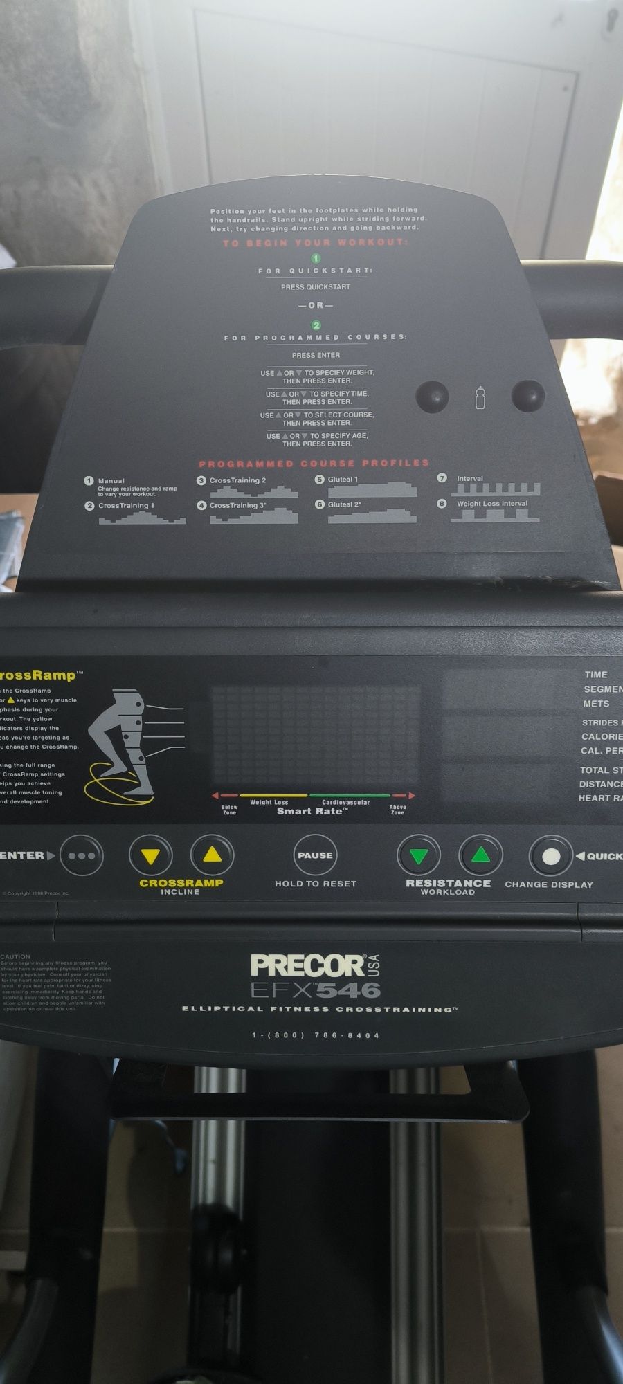 Elíptica profissional Precor