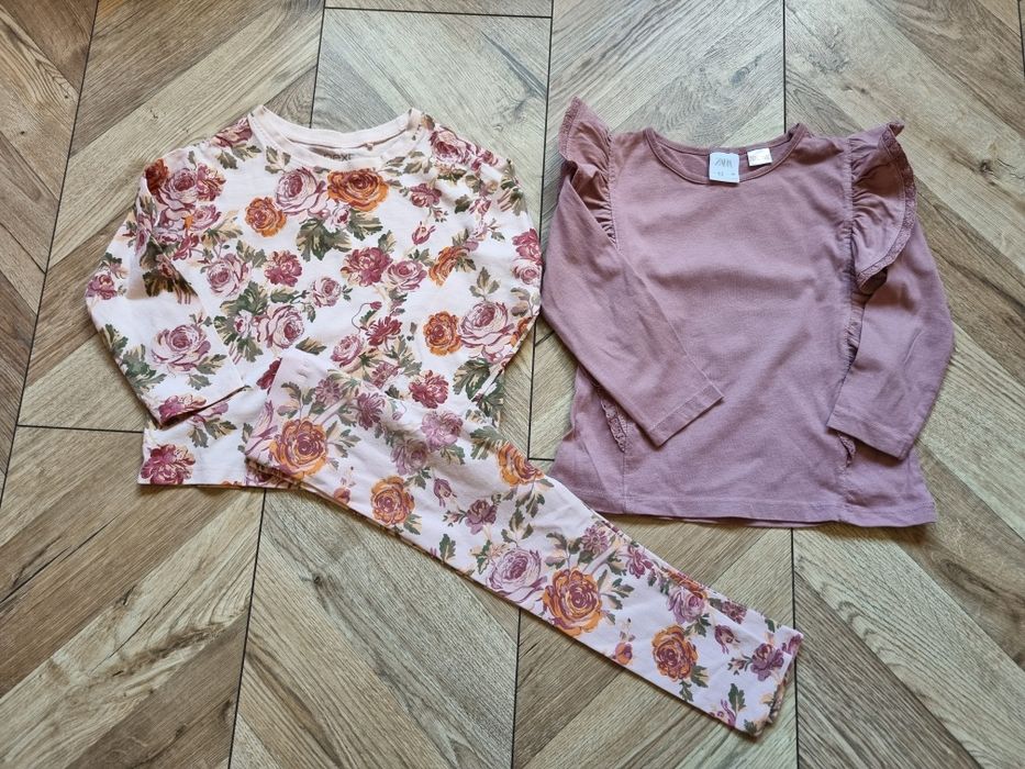 Zestaw paka paczka ubranek dla dziewczynki Zara h&m Next 104