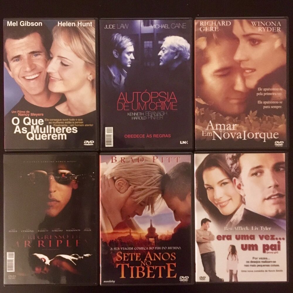 DVD vários filmes