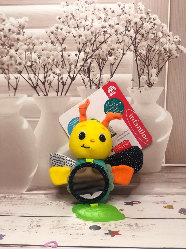 іграшка-підвіска Infantino Метелик із прорізувачем