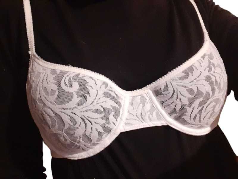 Stanik biustonosz Calvin Klein 70B koronka bielizna