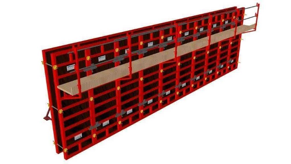 Cofragem Muro em ferro