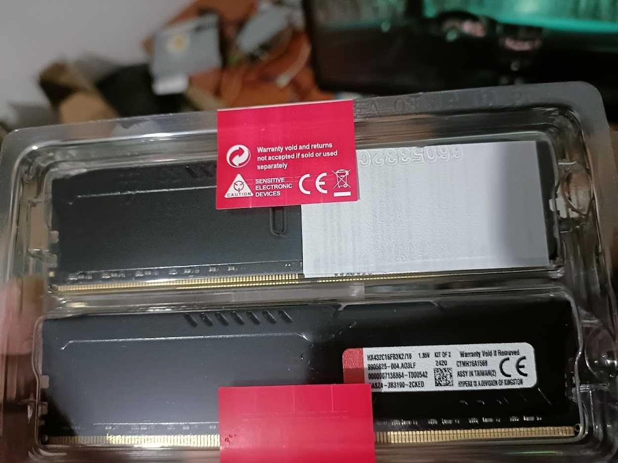 Оперативна память Kingston FURY 16GB (2x8GB) DDR4 3200 MHz  (3600Mhz)