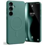 Mercury Magsafe Semi-Silicone Samsung S25+   S936 Zielony /Green