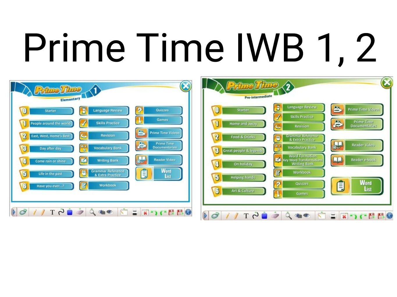 Prime Time 1, 2 IWB