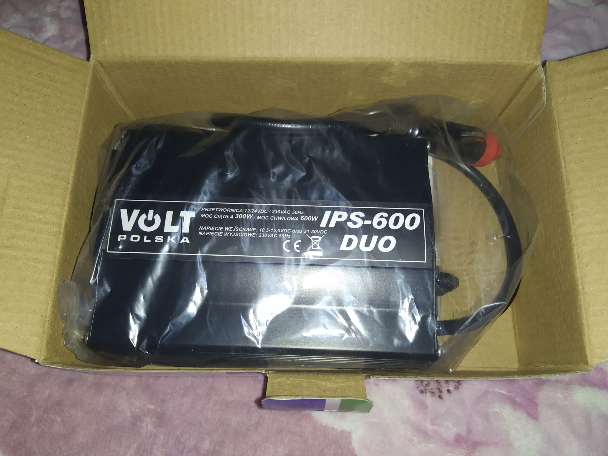 Продам перетворювач В НАЯВНОСТІ (інвертор) VOLT IPS 600 Duo 12V/24V -