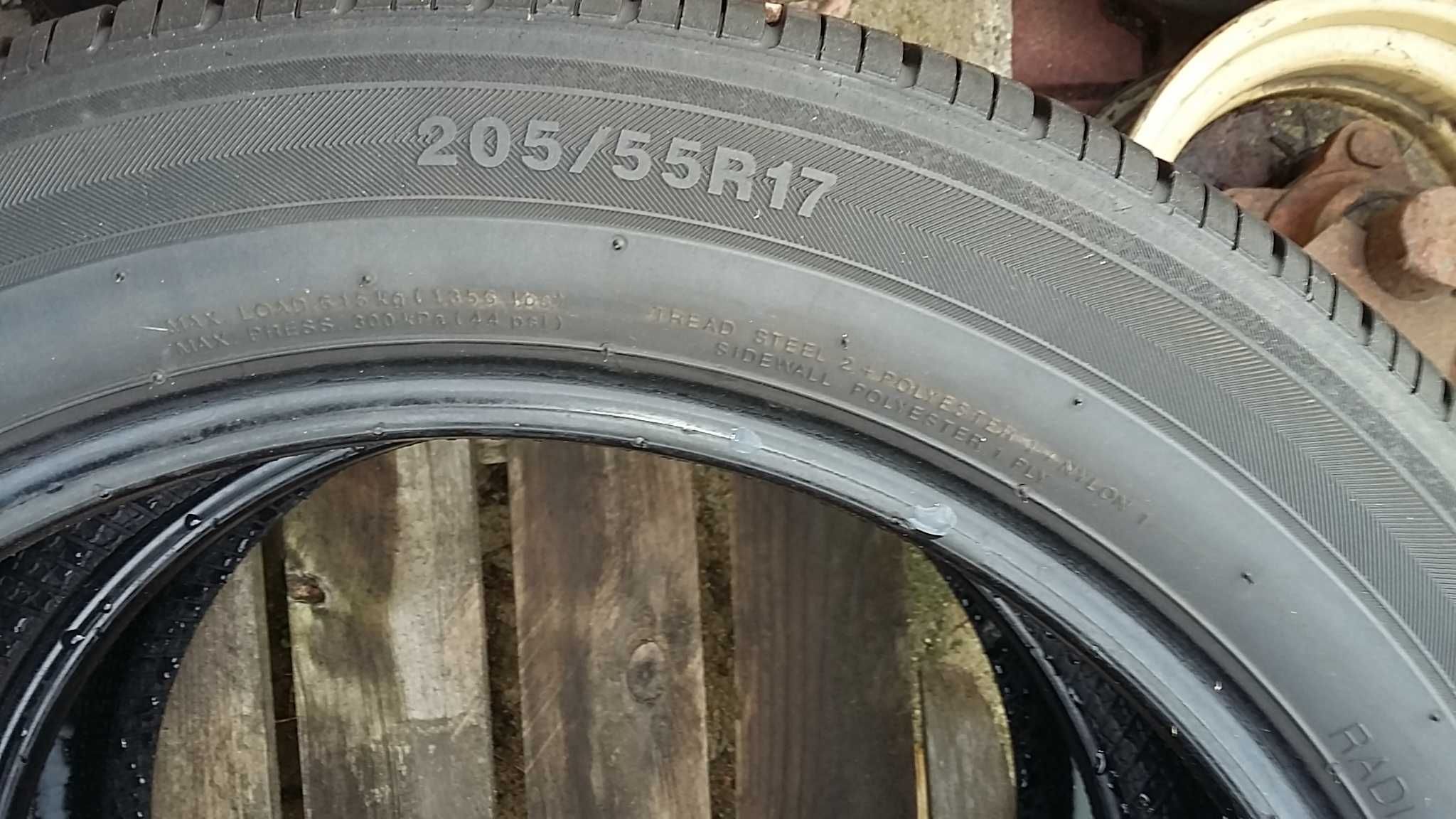 letnie opony 205/55R17 91V Kumho opona 6mm bieżnika