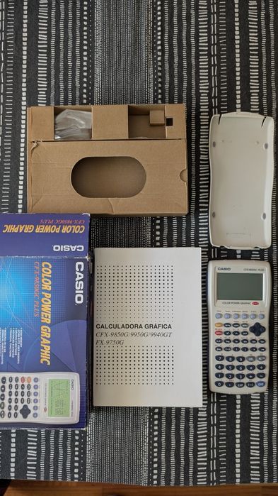 Calculadora gráfica CFX-9850GC PLUS para peças