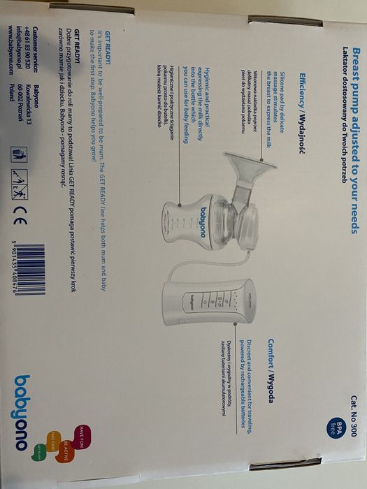 Gratis!!!Laktator elektryczny 3w1 Natural Nursing. Baby ono