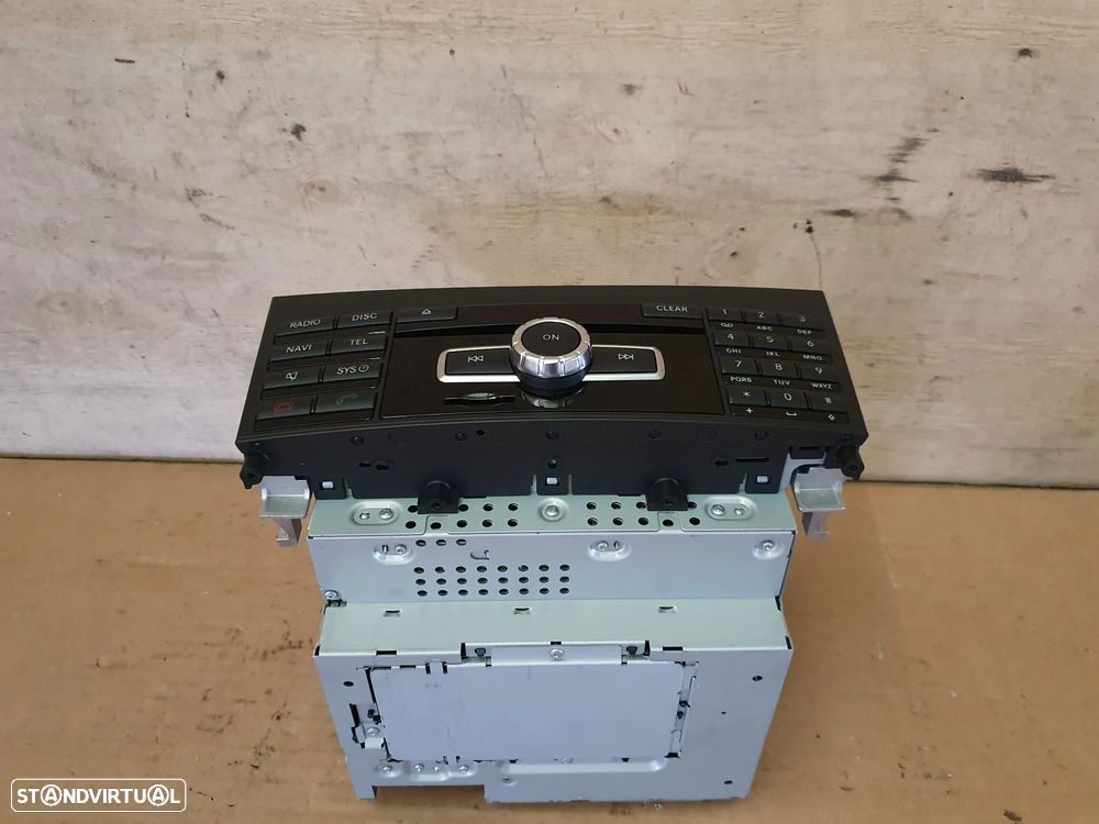 Rádio original sat-nav / telefone - mercedes w212 - e220 - e250 - e30