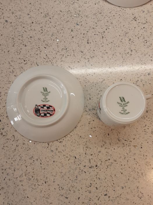 Chávenas de café vista alegre