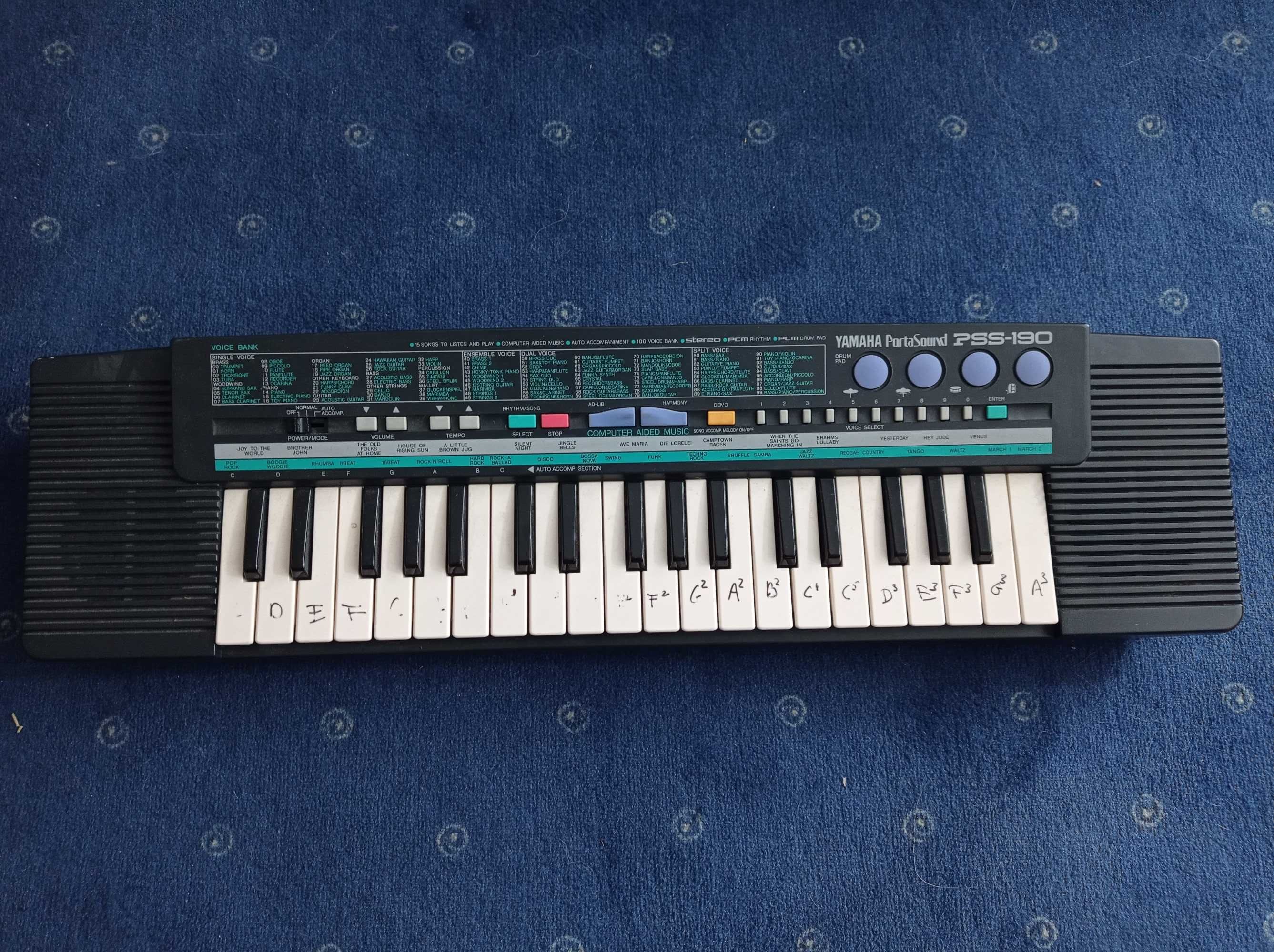 Keyboard Yamaha PortaSound PSS-190