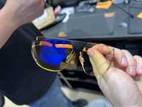 Okulary gamingowe komputerowe GUNNAR Desmo onyx orange Steelseries