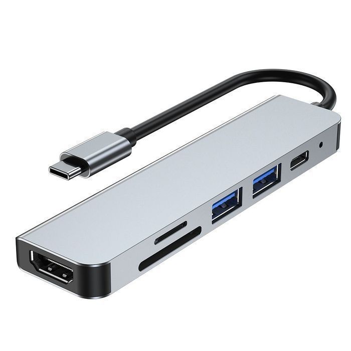 Adapter Tech-Protect V4-Hub 6w1 do laptopów z USB-C