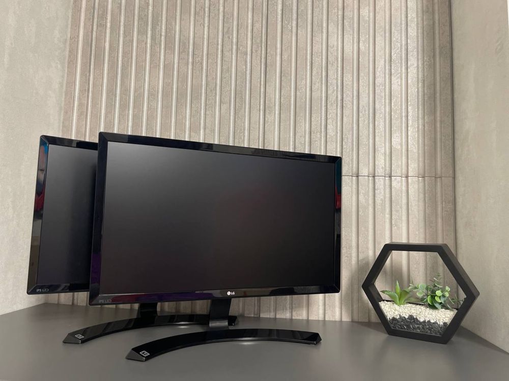 IPS монітор LG 22 дюйми HDMI/DVI/VGA full hd