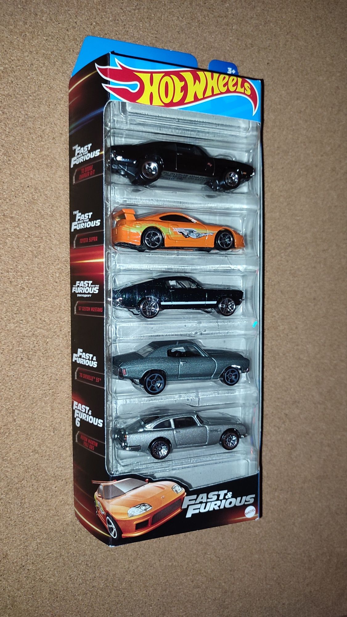 Hot Wheels Fast&Furious 5-pack 5pack 5pak Fast And Furious