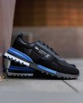 Чоловічі кросівки Lacoste Elite Active чорний з синім LC039 ТОПЧИК