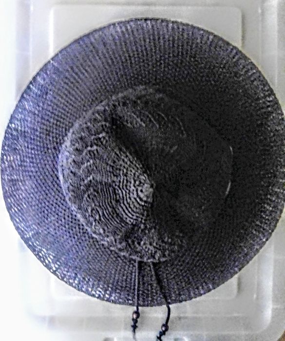 Chapéus de praia estilo étnico.