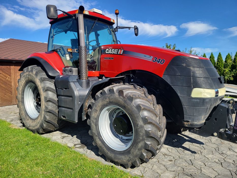 Ciagnik Case Magnum 340 TUZ,Pneumatyka,GPS claas john deere fendt