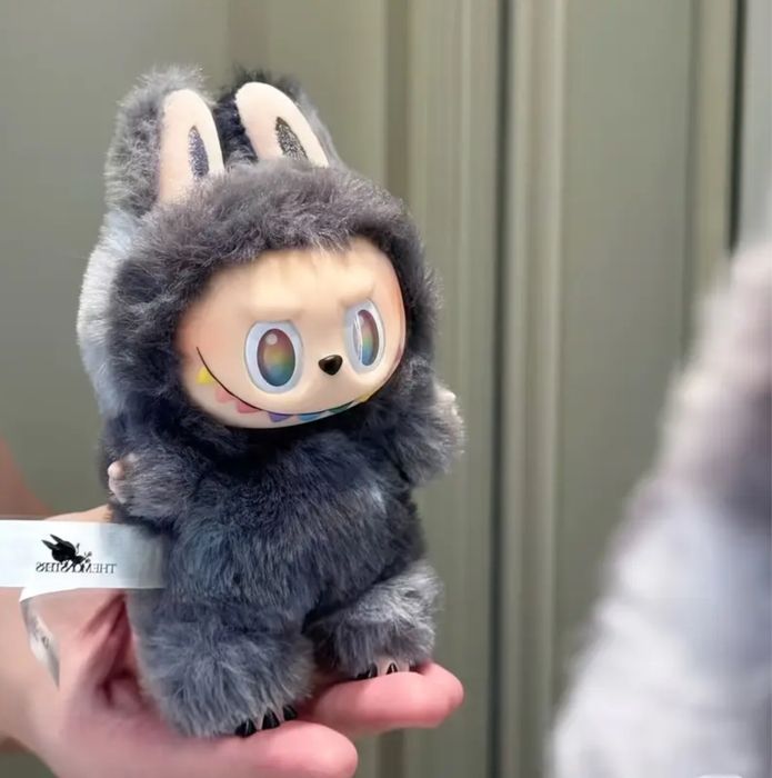 ‼️Сірий Лабубу Стіч Секретний Брелок Labubu Кола ‼️