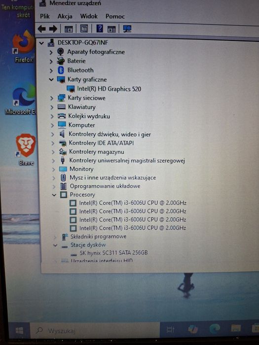 Dell 3380 i3-6006U 8gb dysk 250ssd