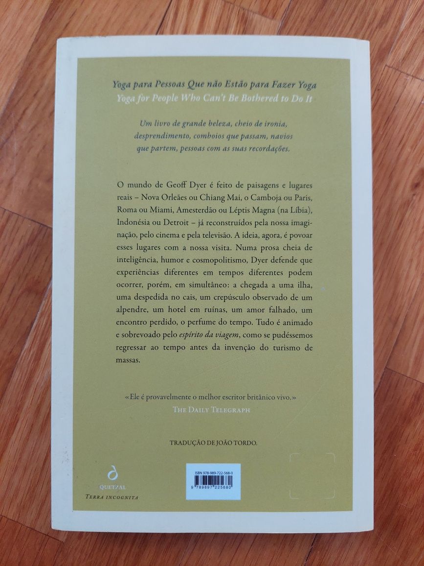 Livro - yoga para pessoas que não estão para fazer yoga