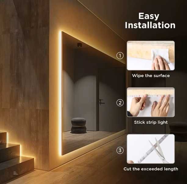 Pasek taśma LED RGB - aplikacja TUYA - 5 metrów - NOWA - 3szt
