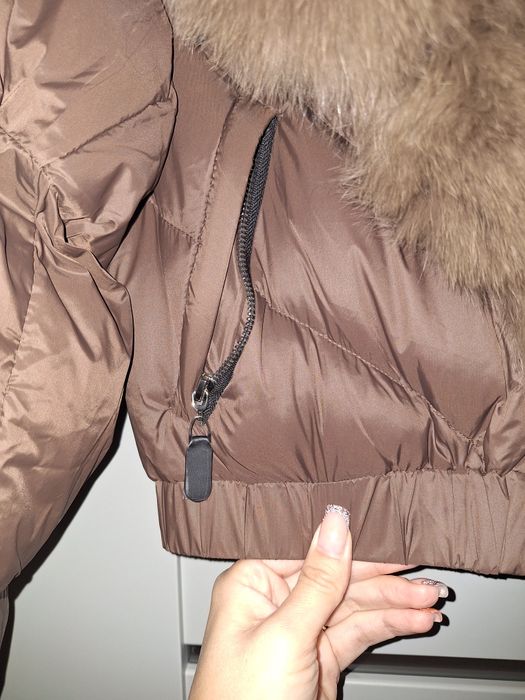 Krótka kurtka puchowa