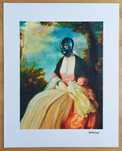 Banksy reprodukcja grafika Fetish Lady Signed podpis