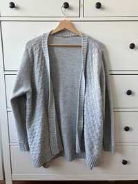Orsay sweter kardigan szary melanżowy