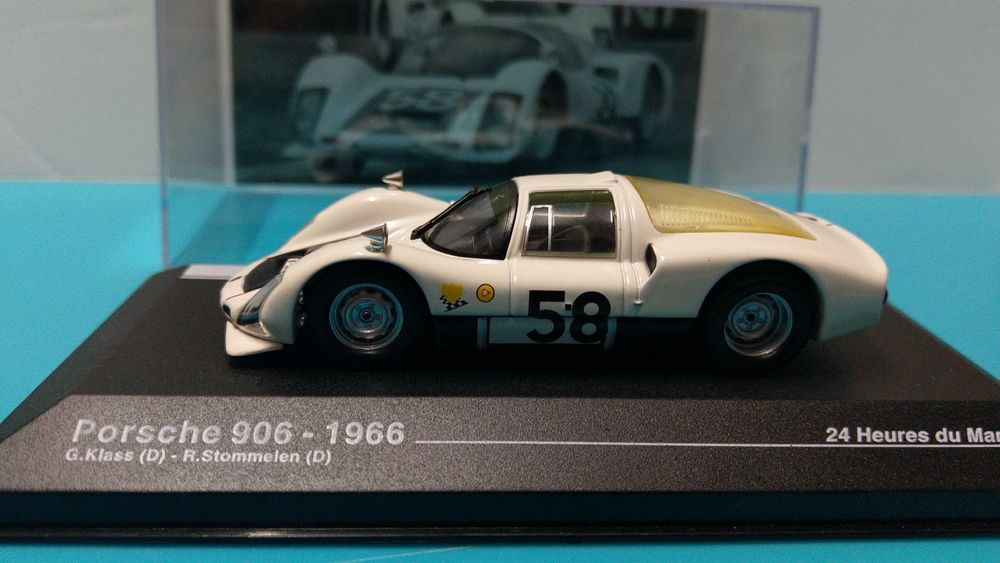 Porsche 906 #58: 24h Le Mans 1966 (Venc. Classe) - Altaya/IXO esc 1/43