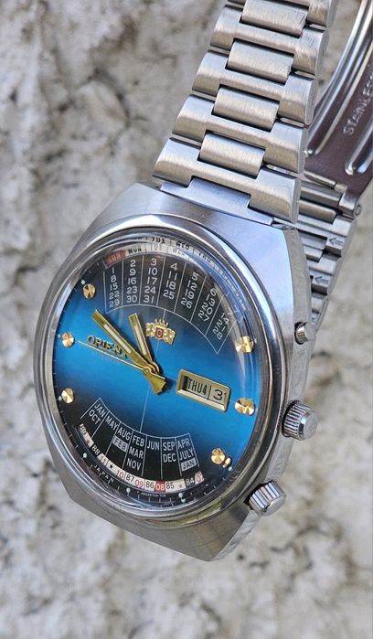 Zegarek Orient Cesarski Patelnia niebieski