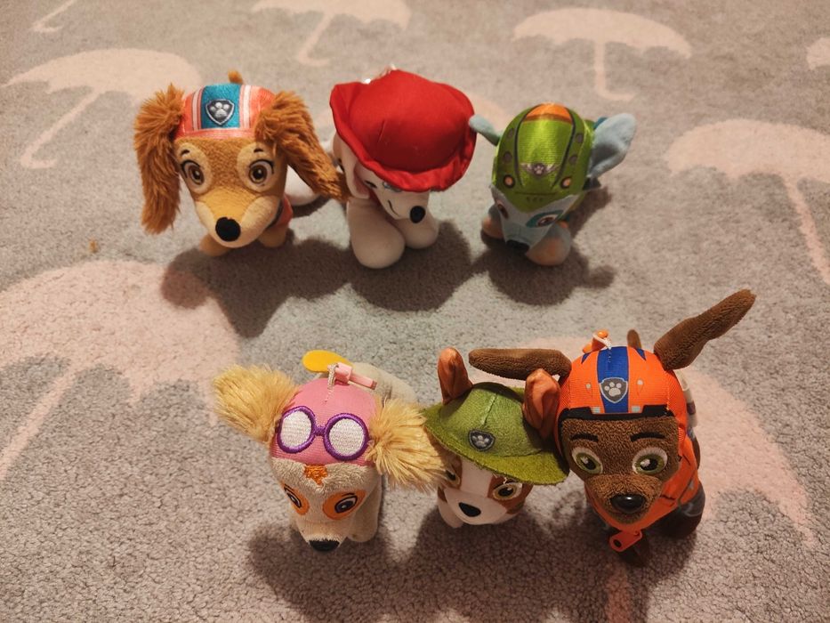 Zestaw pluszaków Psi Patrol