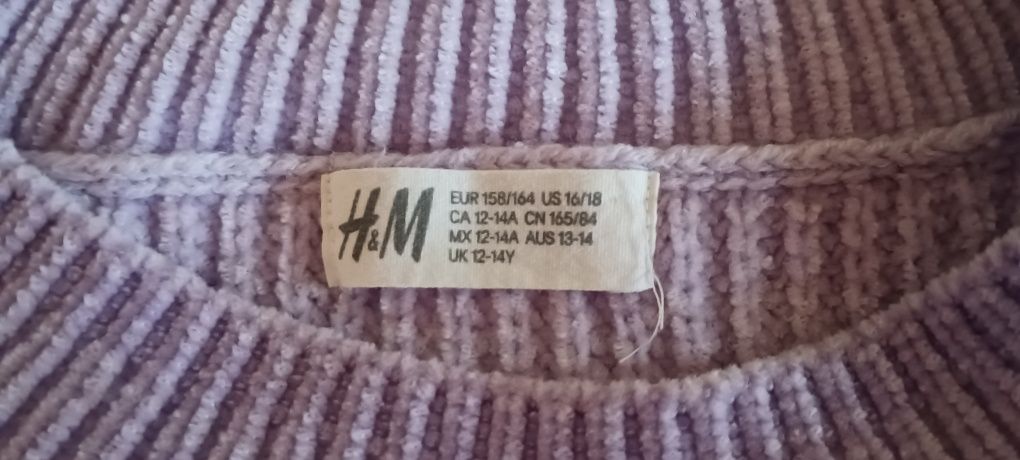 Джемпер H&M для девочки 12 лет