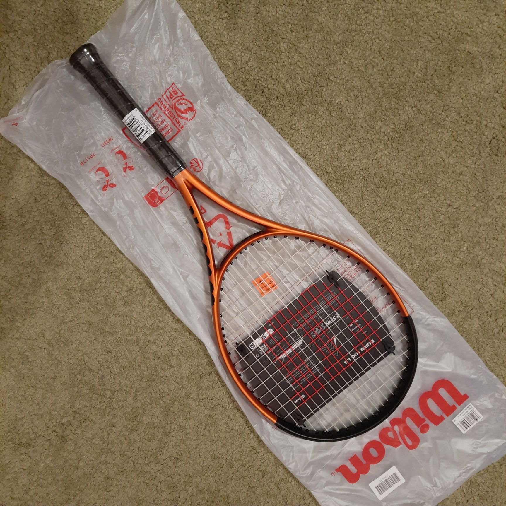 Nowa rakieta tenisowa Wilson Burn 100LS V5.0 280g