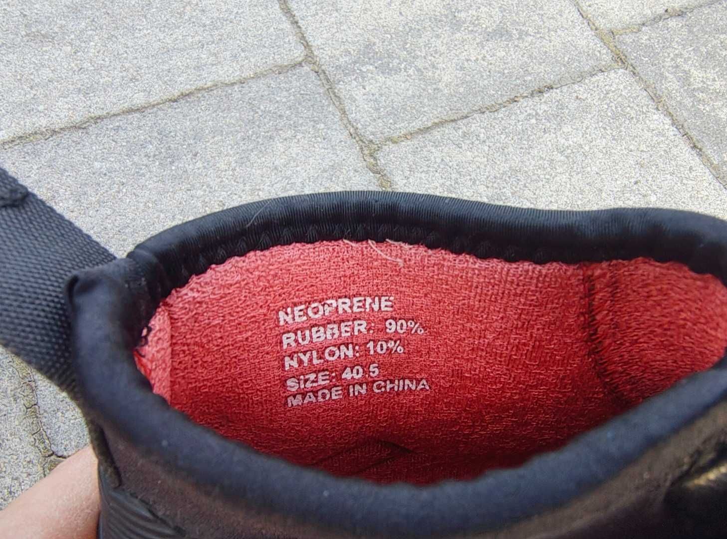 Buty neoprenowe ROOSTER rozmiar 40,5 – używane optimist