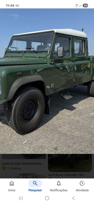 Estribos laterais land rover defender