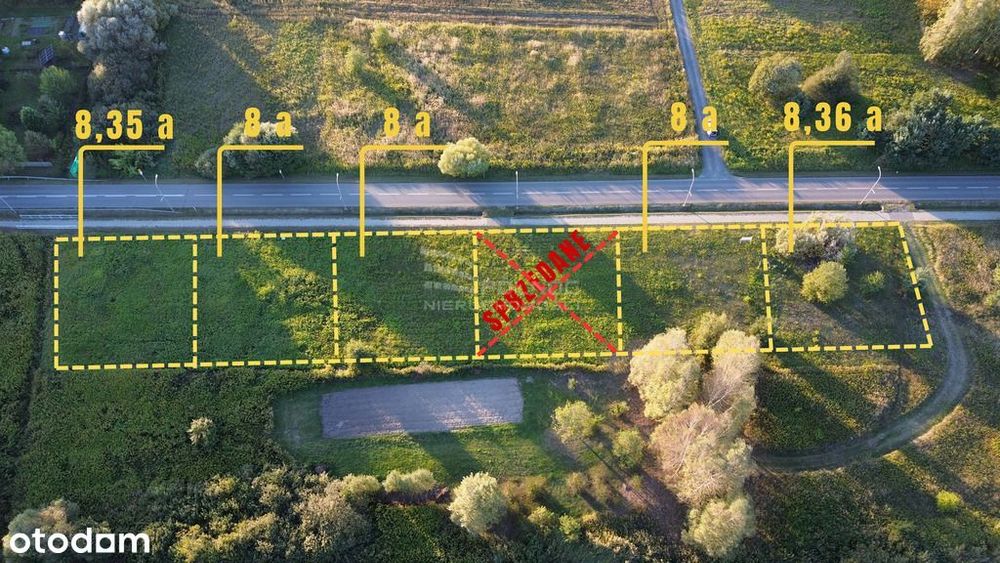 Okazja! 6 działek budowlanych – Tarnobrzeg Sobów