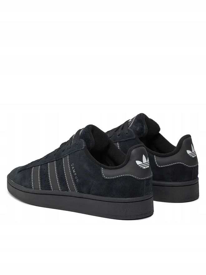 Adidas 44 Buty Męskie Czarne Skórzane Campus Sneakersy T241