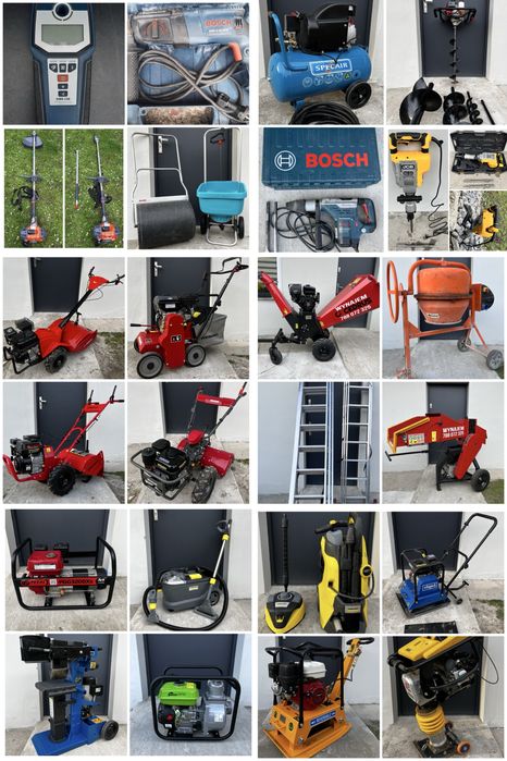 Wypożyczalnia sprzętu budowlanego i ogrodniczego